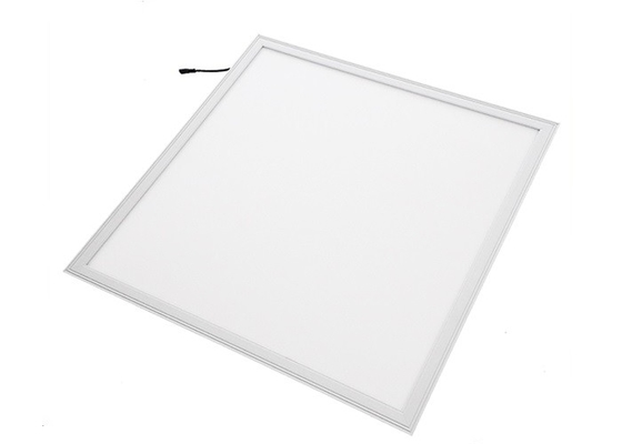 600mm Square Led Surface Panel Light , 36w Sliver Aluminum White Ceiling Lights  supplier
