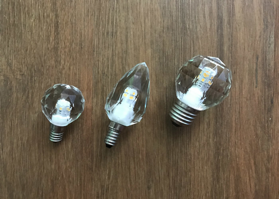 5w Crystal Led Candle Smd2835 Chip 330 Degree Beam Angle For Indoor Decoration supplier