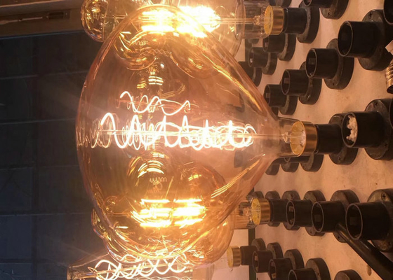 St64 Led Filament Bulbs 6w Amber Glass 360 Degree With E26 Base Ul Listed supplier