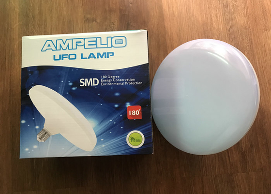 50W UFO Tri - Proof LED Spot Bulbs White Aluminum 3000K E40 AC 220V 80Ra supplier