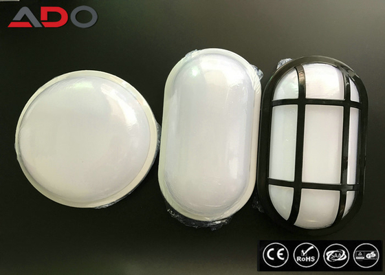 Black Color ABS 4000K LED Bulkhead Lamp / LED Outdoor Bulkhead Lights supplier