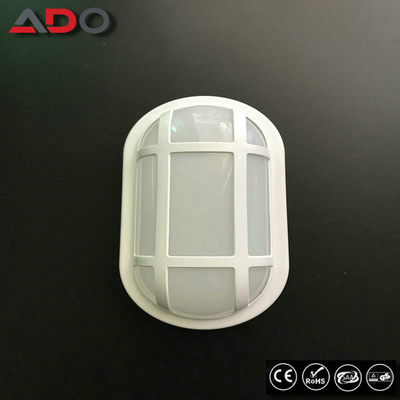 IK09 Oval White Aluminum 24W PP 2400LM LED Bulkhead Lamp supplier