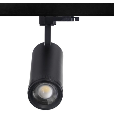 30w Zoomable 15°-55°adjustable led track light 70-100 lm/W CRI80 Citizen Chip Osram flicker-free driver 5 years warranty supplier