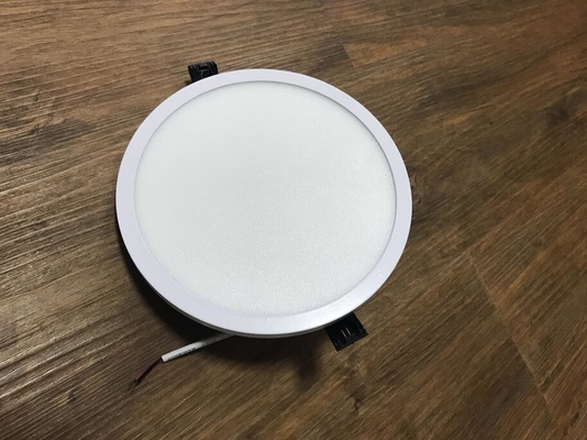 4000k Triac Dimmable Led Panel Light Round Ip44 Rank With Sliver Housing supplier