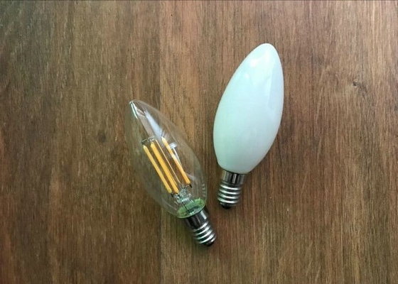 Low Wattage 2 Watt Led Filament Bulb 5000k 200lm Transparent With E12 Base supplier