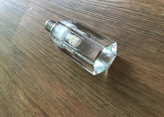 E14 Led Clear Candle Bulbs Pure Light Color , No Strobe Led Screw Candle Bulbs supplier