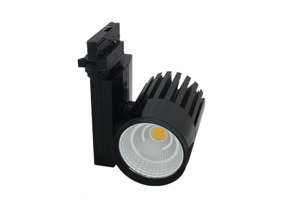 2000lm Black Ceiling Track Lights 20w Heat Dissipation For Automobile Display supplier