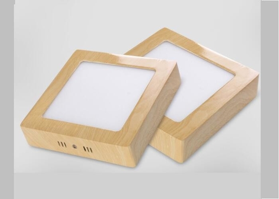 Square Dimmable Led Panel Light 300 x 300 Wood Grain Surface 24w 0.9pfc supplier