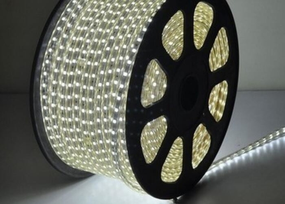 Single Color Led Flexible Strip Lights White 6000k 8w With Smd5050 Chip supplier