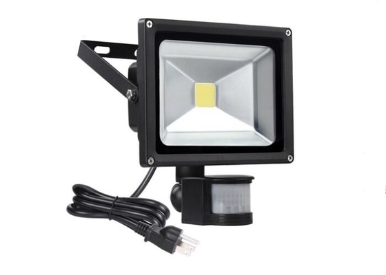 1000LM 10 Watt Waterproof LED Flood Lights PIR Motion Sensor / Outdoor Led Floodlight supplier