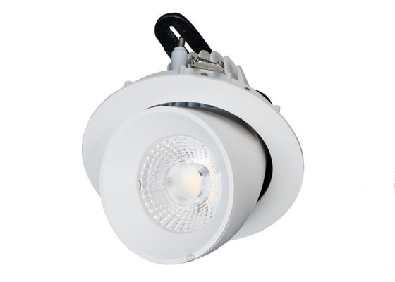 25W 35W 50W 60 Degree Adjustable LED Down Light Rotational Gimbal Aluminum Warm White supplier