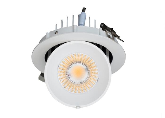 25W 35W 50W 60 Degree Adjustable LED Down Light Rotational Gimbal Aluminum Warm White supplier