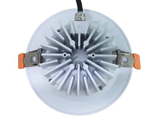 10W Waterproof SMD LED Downlight IP65 Aluminum White Milky Cover 800LM supplier