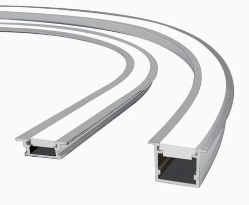 Lifespan 10 Years bendable Aluminum LED Strip Profiles Surface Mounted Recessed Suspended Installation Method Durable Lighting Channel Solutions supplier