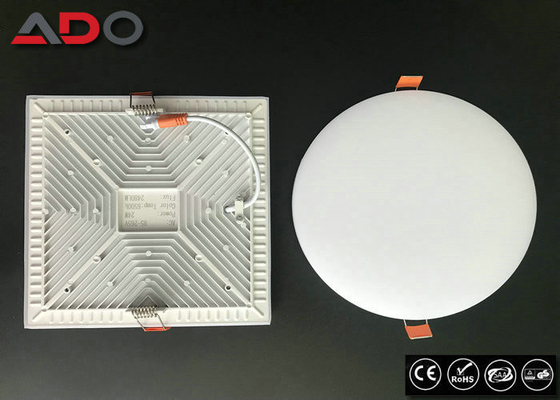 30W Back Lighting Dimmable Recessed LED Panel Light 3000K Aluminum AC 220V supplier