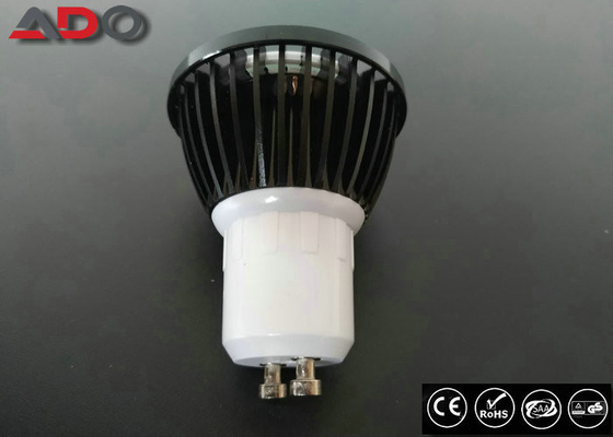 Black IP20 AC 110V 5W LED Spot E27 45 Degree Beam Angle / LED Spotlight Bulbs supplier