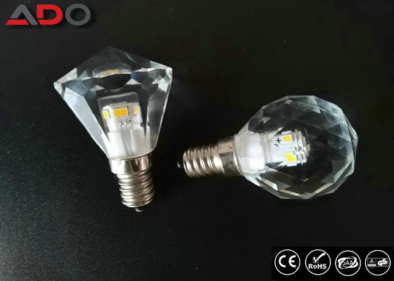 Ac220v Crystal Led Candle Light Special Shape 3.3w E14 For Restaurants supplier