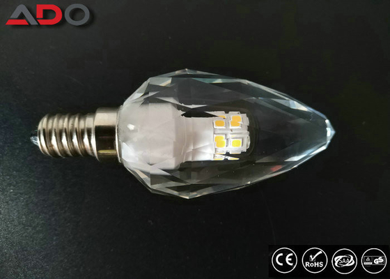 Ac 230v E14 Led Candle Bulbs Dimmable Diamond Shine 3.3w For Accent Lighting supplier