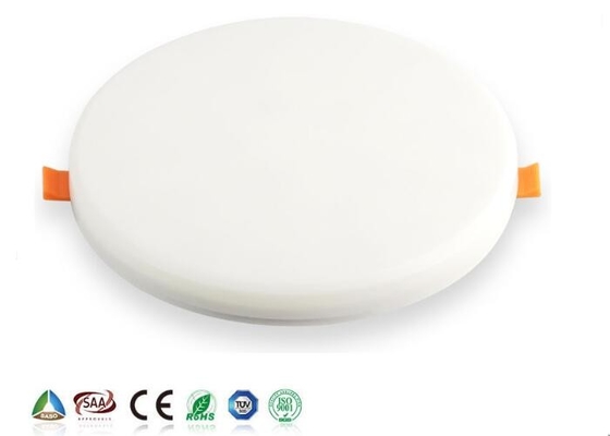 Round Plastic LED Slim Panel Light 18W 1800LM 80Ra Warm White ROHS supplier
