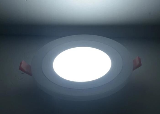 IP44 6 + 3W 12 + 6W 18 + 6W Dimmable LED Panel Light For Exhibition Hall supplier