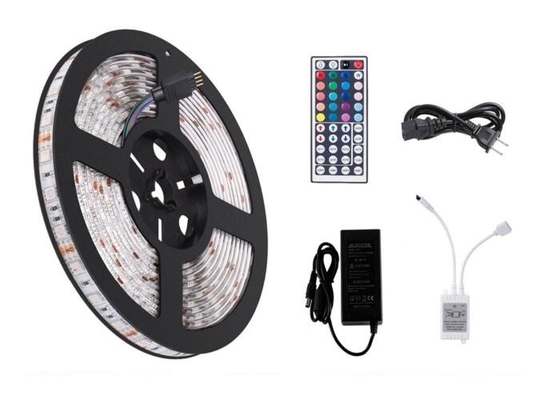 Outdoor Led Tape Lights Waterproof , 5050 Led Strip Lights With Remote supplier