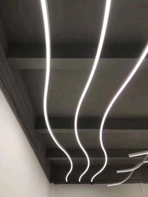 Cusomized 2m 3m Bendable LED Aluminum Profile Extrusion supplier