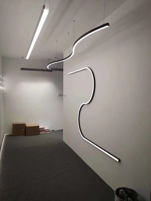 Bendable LED Aluminum Profile with Multiple Lengths and Clear Opal Frosted Covers for Back Lighting and Edge Lighting Applications supplier