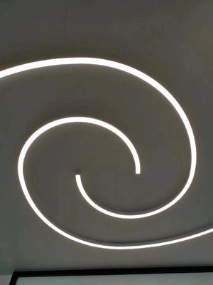 Bendable LED Aluminum Profile with Multiple Lengths and Clear Opal Frosted Covers for Back Lighting and Edge Lighting Applications supplier