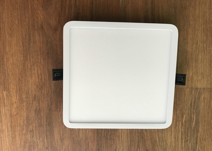 White 18w Led Square Panel Light ,  80ra Embedded Ceiling Lights Saves Energy supplier