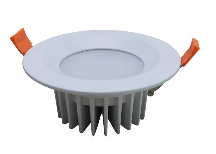10W Waterproof SMD LED Downlight IP65 Aluminum White Milky Cover 800LM supplier
