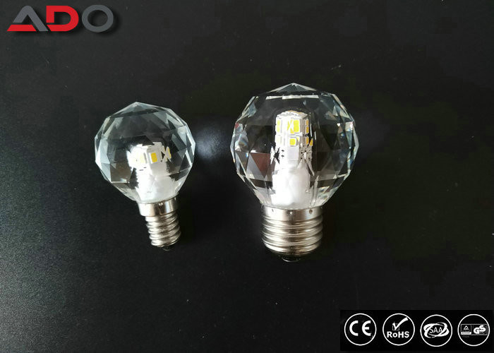 6000k 4.3w Crystal Led Candle 80ra 430lm Ip20 High Sensitivity With E27 Base supplier