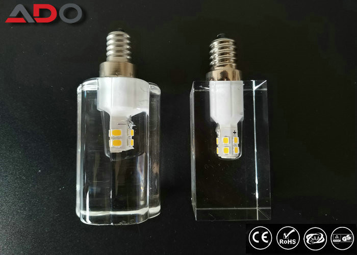 E14 Crystal LED Candle Light Dimmable AC220V 2700K 4.3W LM80 SMD2835 supplier