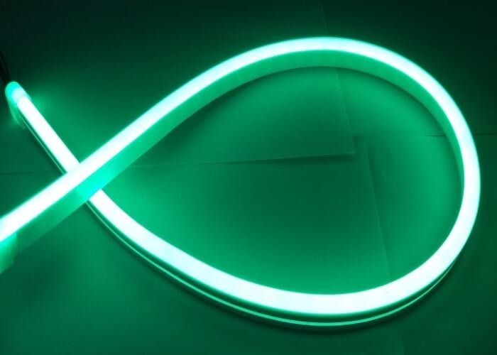 24 Volt Neon LED Strip Lights 6mm Top View For Theme Party Decoration supplier