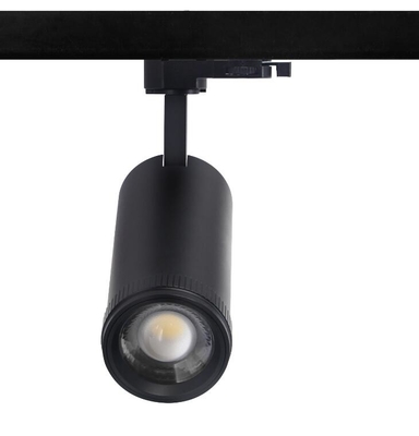 30w Zoomable 15°-55°adjustable led track light 70-100 lm/W CRI80 Citizen Chip Osram flicker-free driver 5 years warranty