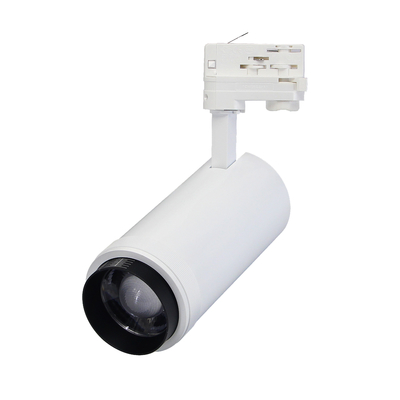 dimmable led track lights 35w Zoomable 15°-55° adjustable black white Zoomable 90Ra 100LM/W modern lighting