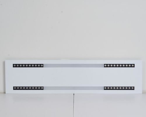 Anti Glare flat panel led ceiling light 80Ra UGR 22 Metal fixture Linear Light 2x4 led flat panel light