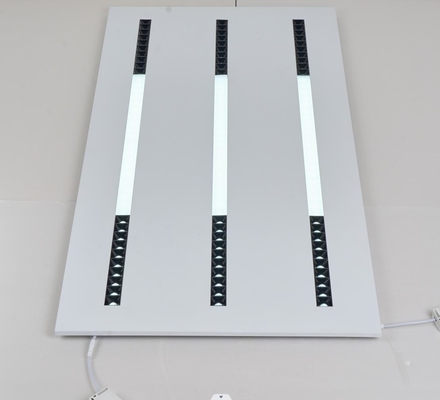 600*1200mm Anti Glare flat panel led ceiling light suspended ceiling led panel light 80W 8000LM 36+120° beam
