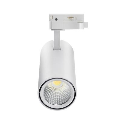 30w led track light 110LM/W 90RA Dimmable F1 plus Series LED track light,  Lifud driver + TYF LED, 5 CCT by DIP switch