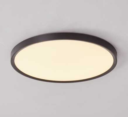 Anti Glare Ceiling LED Panel Light 3 colors changing Ceiling mounted 400mm 32W 3200LM IP42 80Ra built in driver